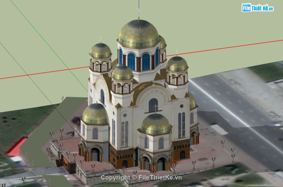 lâu đài 3 tầng,model su lâu đài 3 tầng,file sketchup lâu đài,sketchup lâu đài 3 tầng,file sketchup lâu đài rất đẹp