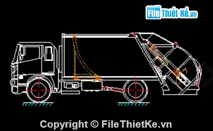 xe ép rác,Hino FG,thiết kế thùng,ô tô chuyên dùng