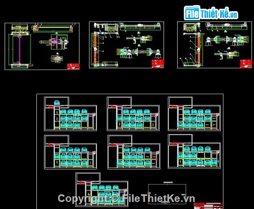 bãi đỗ xe tự động,hệ thống xoay vòng tầng,thiết kế bãi xe thông minh,luận văn kỹ thuật