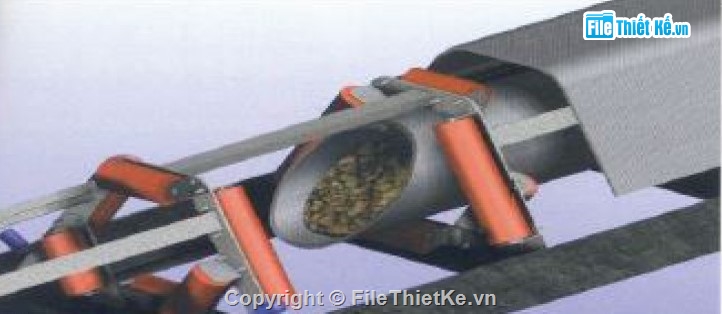 cơ khí vận chuyển,kết cấu máy,luận văn kỹ thuật,băng tải công nghiệp