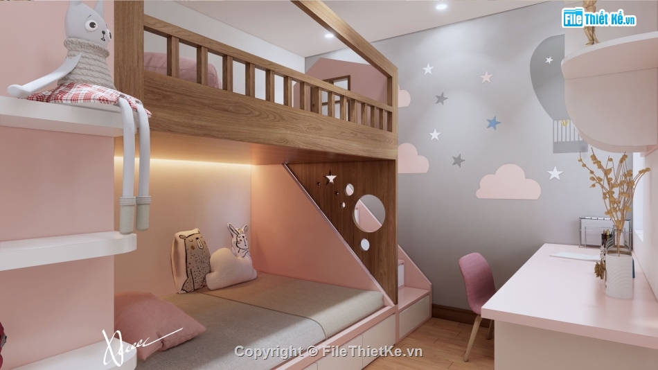 file sketchup phòng ngủ,phòng ngủ sketchup,nội thất phòng ngủ,file su phòng ngủ