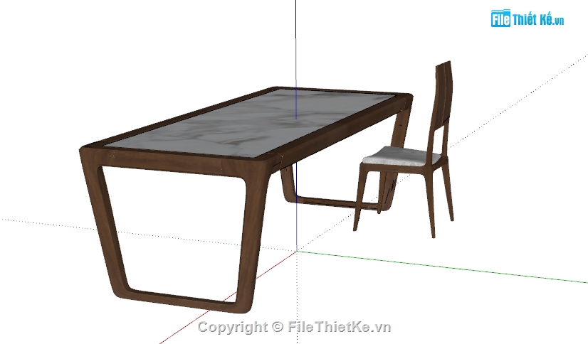 sketchup bàn ghế,bàn ghế,bàn 3d