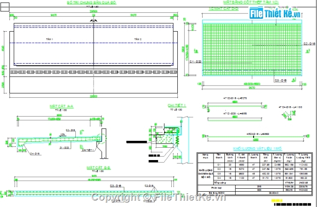 đổ tại chỗ,bản quá độ,cầu dầm,khối lượng,chi tiết.