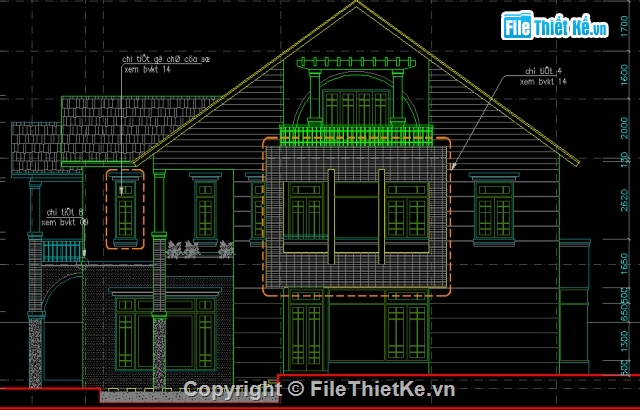 biệt thự 8.6 x 16.1m,nhà 2 tầng,biệt thự 2 tầng