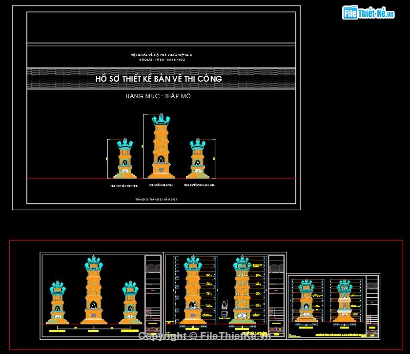 file cad thiết kế tháp bia mộ đá,bản vẽ autocad tháp bia mộ đá,bản vẽ bia lăng mộ đá file cad