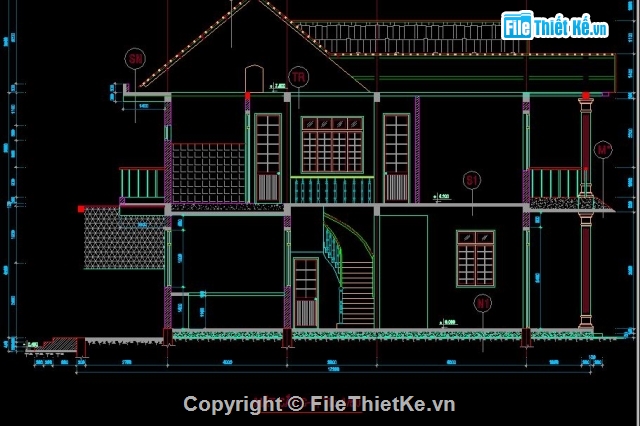 nhà 2 tầng,nhà 2 tầng đẹp,bản vẽ nhà 2 tầng,thiết kế nhà 2 tầng