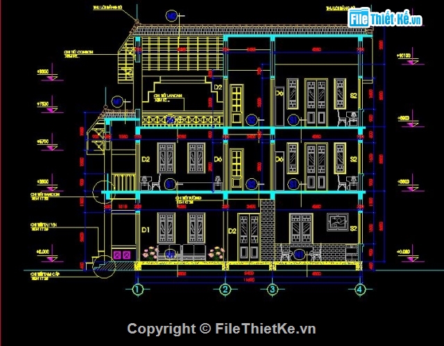 mẫu nhà 3 tầng,nhà kích thước 8.3 x 11.8m,kiến trúc nhà phố,nhà phố đẹp