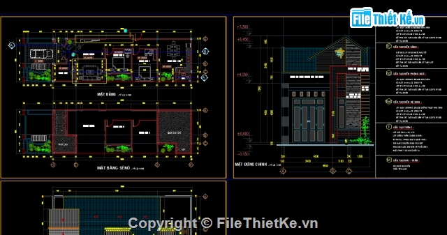 bản vẽ chi tiết nhà cấp 4,bản vẽ nhà cấp 4,cấp 4