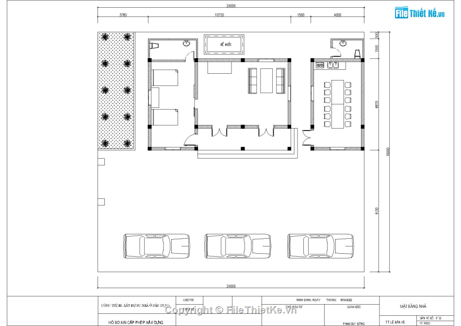 Bản vẽ nhà cấp 4,Thiết kê bếp riêng biệt,Thiết kế nhà ngói bếp độc lập,Thiết kế bếp độc lập,Mẫu nhà cấp 4 mái mái ngói,Thiết kế nhà cấp 4 đẹp