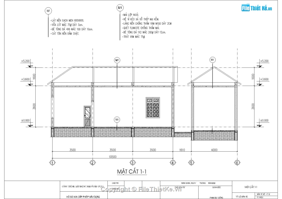 Bản vẽ nhà cấp 4,Thiết kê bếp riêng biệt,Thiết kế nhà ngói bếp độc lập,Thiết kế bếp độc lập,Mẫu nhà cấp 4 mái mái ngói,Thiết kế nhà cấp 4 đẹp