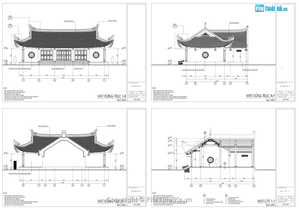 kiến trúc đình chùa,thiết kế nhà thờ họ,Bản vẽ nhà thờ,Thiết kế nhà mẫu có hậu cung,Thiết kế nhà thờ tổ có hậu cung,Bản vẽ thiết kế nhà thờ gỗ lim