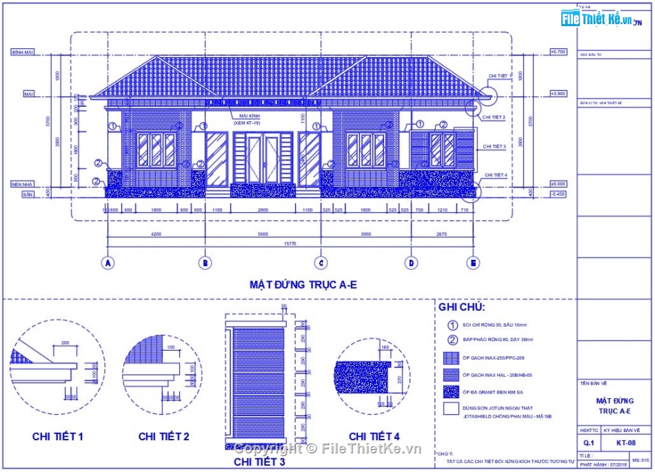 Thiết kế biệt thự 1 tầng,Bản vẽ biệt thự 1 tầng,BIệt thự vườn 1 tầng,Bản vẽ nhà vườn,Thiết kế biệt thự vườn