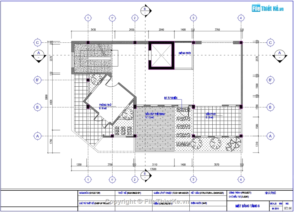 Mái thái 5 tầng,Thiết kế lô góc 5 tầng,Thiết kế căn góc 5 tầng,file cad nhà phố 5 tầng,mẫu nhà phố 5 tầng