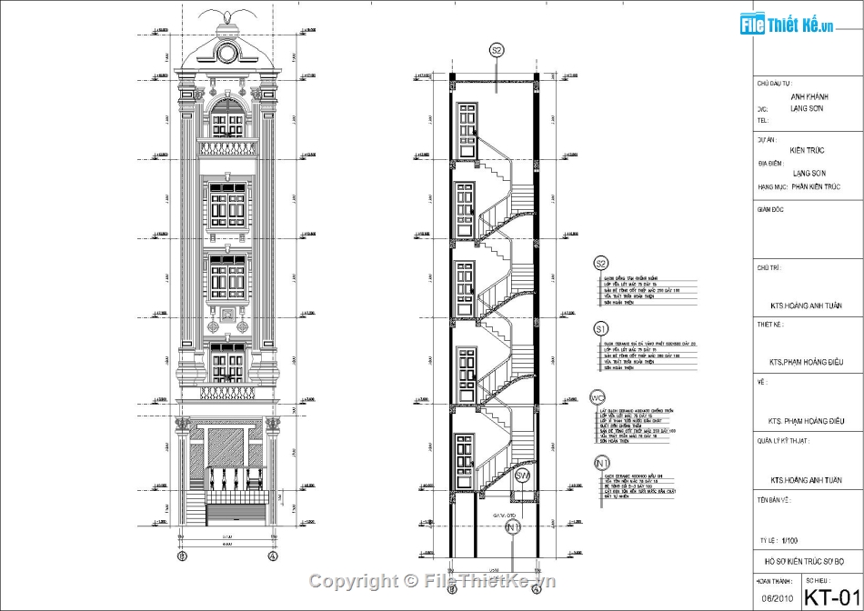 Thiết kế nhà tân cổ điển 5 tầng,File Autocad thiết kế nhà phố 5 tầng,Bản vẽ thiết kế nhà 5 tầng đẹp,Mẫu nhà tân cổ điển 5 tầng,Kiến trúc nhà 4x14m mặt tiền,Mẫu thiết kế nhà tân cổ điển