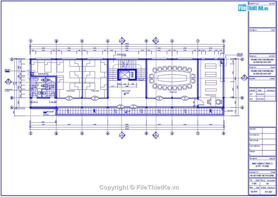 Bản vẽ nhà làm việc 3 tầng,Thiết kế nhà điều hành 3 tầng,file cad nhà văn phòng 3 tầng,Hồ sơ thiết kế cơ quan 3 tầng