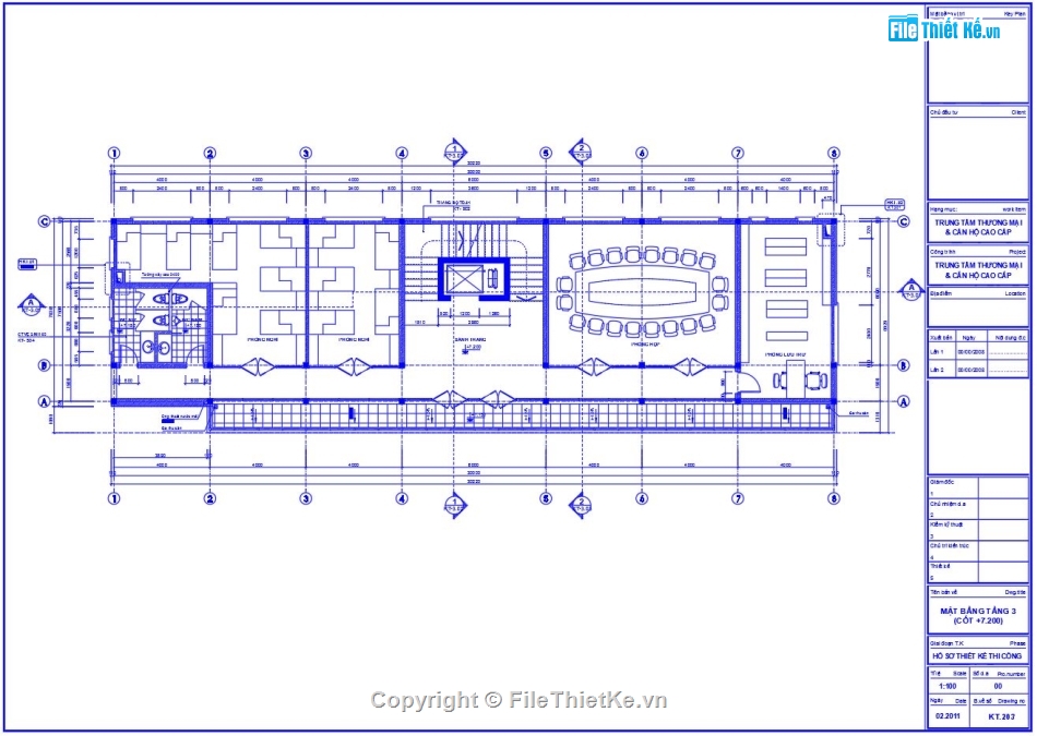 Bản vẽ nhà làm việc 3 tầng,Thiết kế nhà điều hành 3 tầng,file cad nhà văn phòng 3 tầng,Hồ sơ thiết kế cơ quan 3 tầng