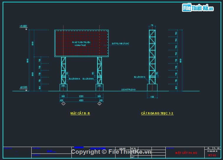 Biển quảng cáo khổ 6x3m,biển quảng cáo,móng cốc,mẫu biển quản cáo,thiết kế biển quảng cáo