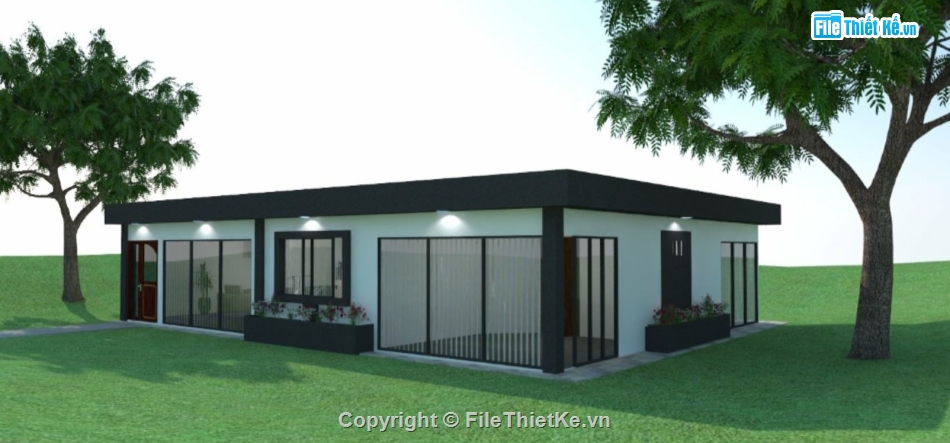 file su biệt thự,sketchup biệt thự,su biệt thự