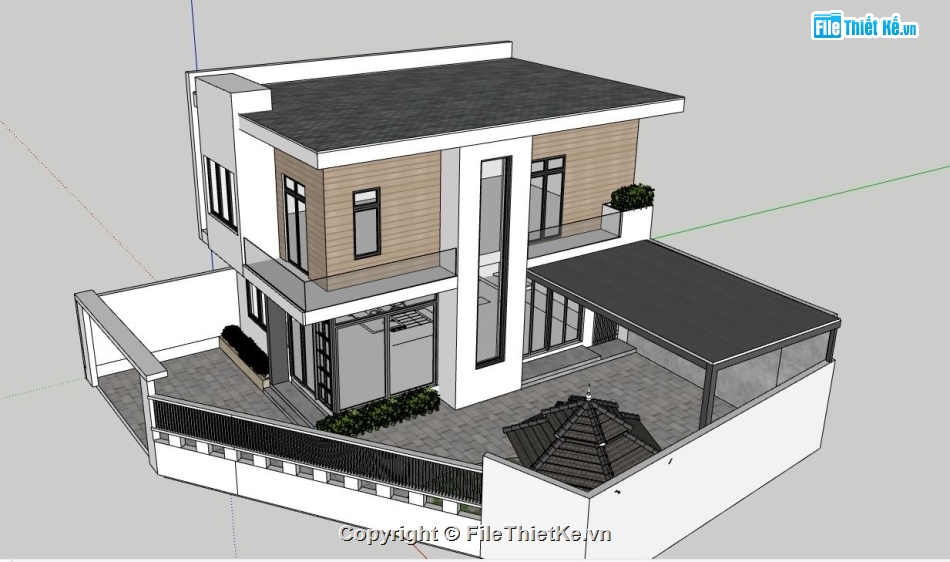 file su biệt thự,model su biệt thự,su biệt thự