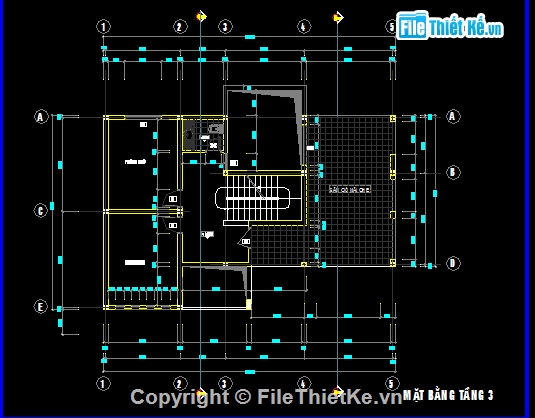 bt 3 tầng 100m2,bt 3 tầng cổ điển,BT 3 tầng 9x14m