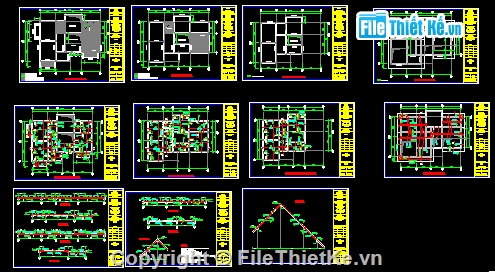 bt 3 tầng 100m2,bt 3 tầng cổ điển,BT 3 tầng 9x14m