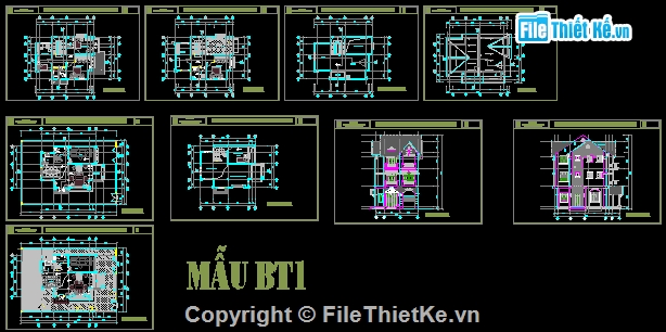 BT 3 tầng 90m2,bt 3 tầng đẹp,BT 3 tầng 7.8x10.8m