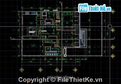 biệt thự 3 tầng,biệt thự 3 tầng file cad,cad biệt thự 3 tầng