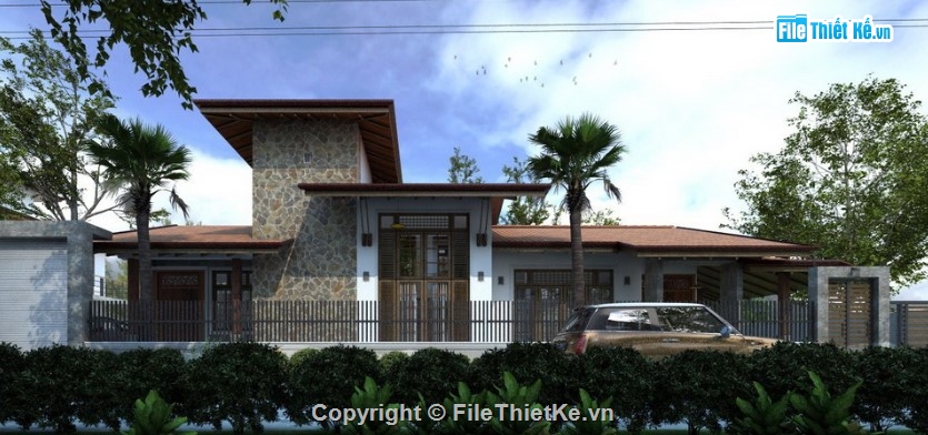 mẫu biệt thự sketchup,sketchup biệt thự,mẫu biệt thự