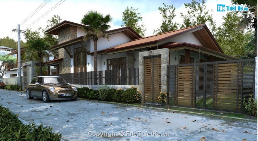 mẫu biệt thự sketchup,sketchup biệt thự,mẫu biệt thự