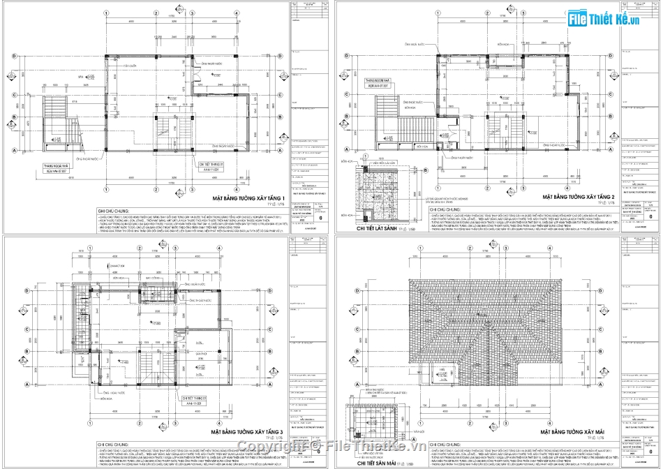 mẫu biệt thự 3 tầng,Bản vẽ thiết kế biệt thự,Mẫu thiết kế biệt thự mái nhật,Thiết kế biệt thự song lập,Bản vẽ biệt thự mái nhật,File Autocad thiết kế biệt thự đôi