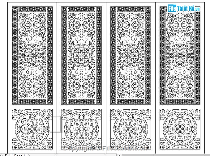 cánh cổng đẹp,Mẫu cổng 4 cánh cnc,cổng đẹp 4 cánh