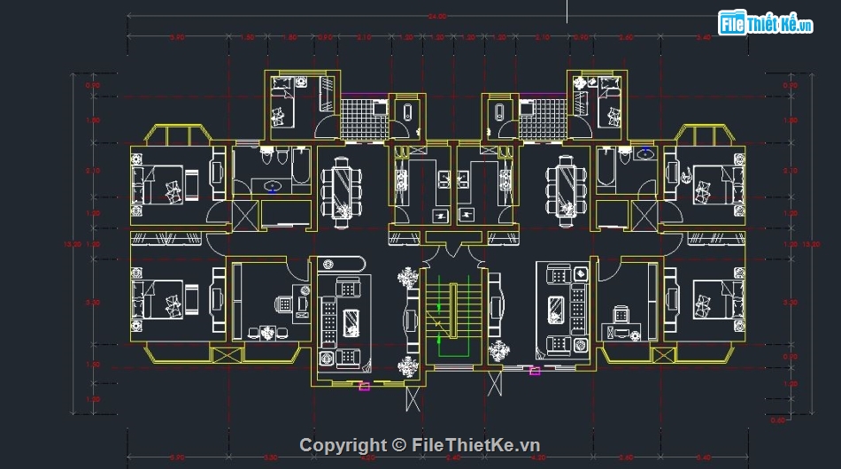 file cad căn hộ,căn hộ cao cấp,mặt bằng căn hộ,cad mặt bằng căn hộ