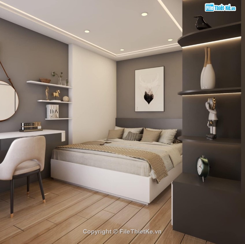 sketchup căn hộ,căn hộ sketchup,mẫu căn hộ đẹp