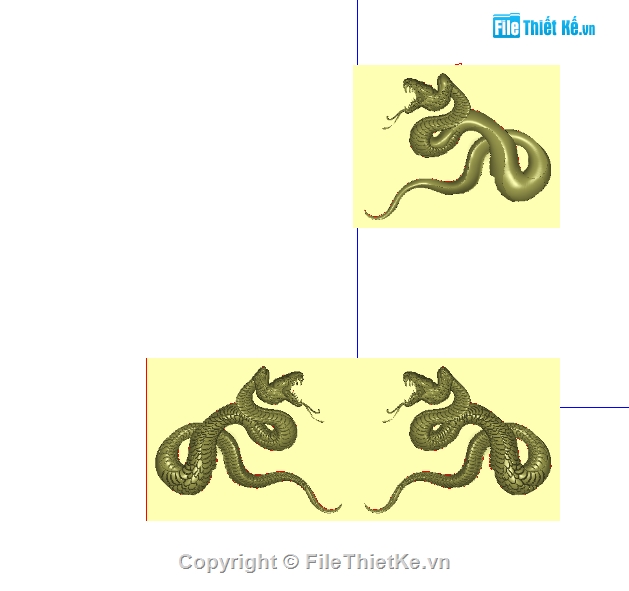 cnc con rắn,jdpaint cnc con rắn,mẫu 3d con rắn cnc