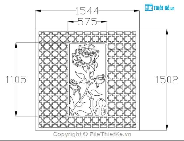 CNC vách hoa hồng,Mẫu cửa hoa hồng,cnc hàng rào hoa hồng,vách ngăn hoa hồng cnc