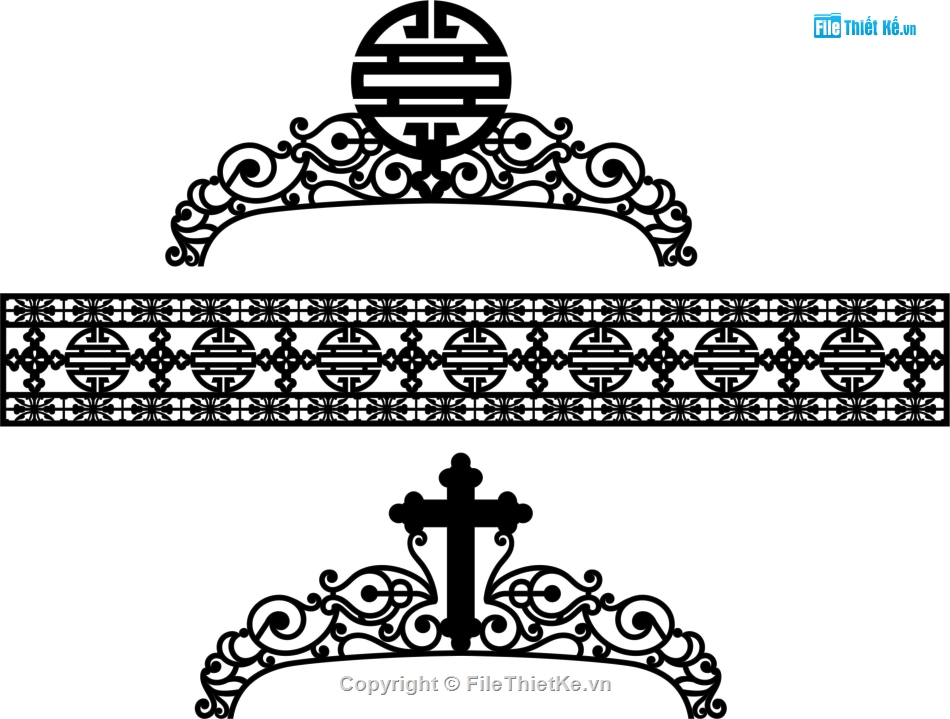 hoa văn cnc,chữ thọ cnc,cnc chữ thọ,hoa văn chữ thọ,thánh giá cnc