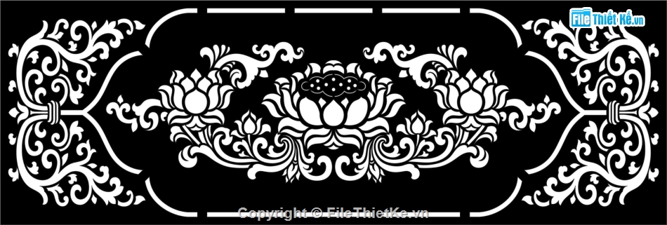 hoa sen cnc,sen ngang cnc,file cnc sen ngang