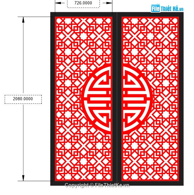 cổng chữ thọ cnc,autocad cnc cổng 2 cánh,cad cổng trống đồng,bản vẽ cnc cổng hiện đại