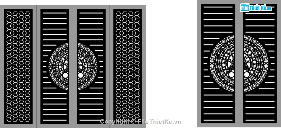 mẫu cổng 4 cánh,cổng 4 cánh cnc,mẫu cnc cổng