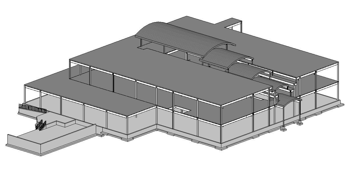 Bệnh viện,Phần kết cấu,mẫu công trình,revit bệnh viện,bản vẽ revit bệnh viện