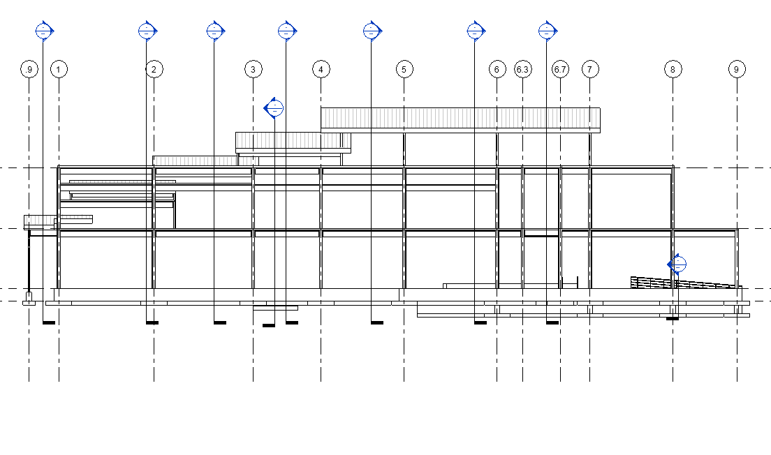 Bệnh viện,Phần kết cấu,mẫu công trình,revit bệnh viện,bản vẽ revit bệnh viện