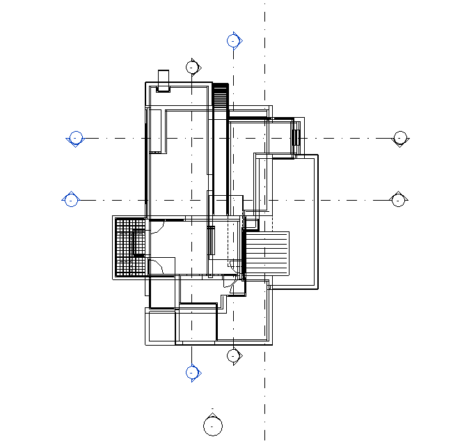 nhà ở,Nhà ở hiện đại,mẫu công trình revit,revit nhà 2 tầng,revit biệt thự 2 tầng