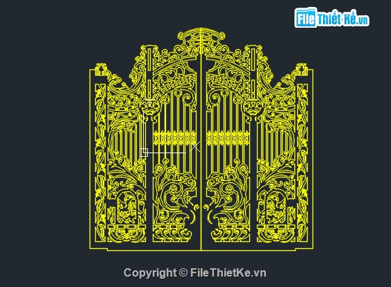 cửa cổng cnc,mẫu cổng sắt,mẫu cửa cổng sắt cnc,cổng cnc,cổng 4 cánh