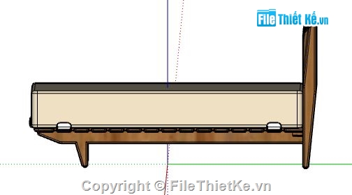 giường ngủ Sketchup,mẫu giường ngủ hiện đại,skp giường ngủ