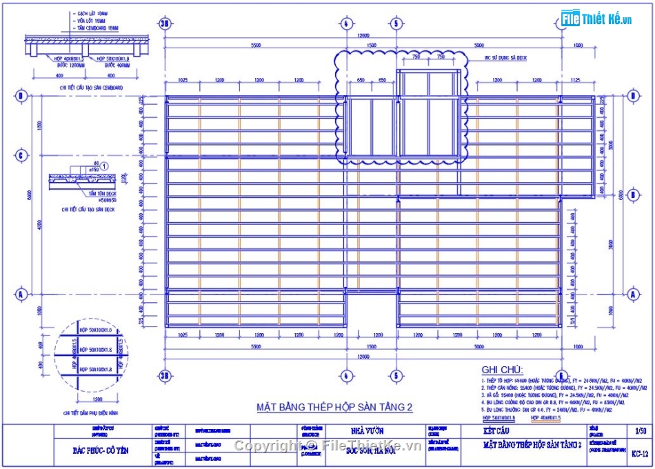 Nhà ở kết cấu thép,Nhà kết cấu thép,file cad kết cáu thép nhà ở,Thiết kế sàn cemboard,File cad sàn cemboard