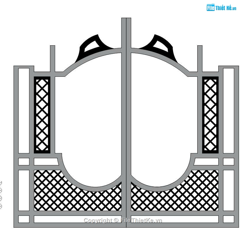 cad cổng đẹp,mẫu cổng đẹp,khung cổng cnc