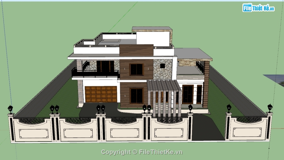 Mẫu biệt thự đẹp,model biệt thự sang trọng,mẫu biệt thự đẹp