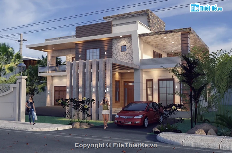 Mẫu biệt thự đẹp,model biệt thự sang trọng,mẫu biệt thự đẹp