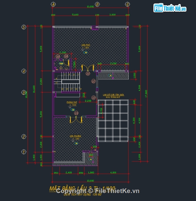 Mẫu nhà phố,nhà phố 10 x 18m,nhà phố 2 tầng,nhà 2 tầng,bản vẽ nhà phố