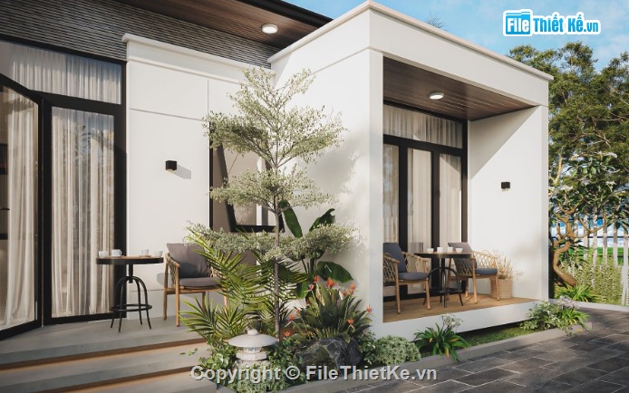 nhà 1 tầng 3dmax,mẫu nhà 1 tầng 3dmax,mẫu nhà 1 tầng